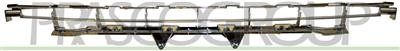 Grille supérieure avant chromée pour Peugeot 207 Sport dès 2006 calandre d'origine