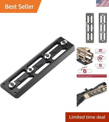 Arca Dovetail Rail for M-LOK System Quick-Release Lightweight Adapter