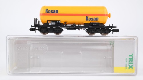Minitrix N 15416 Druckgaskesselwagen "Kosan" DSB | Condition: Gebraucht