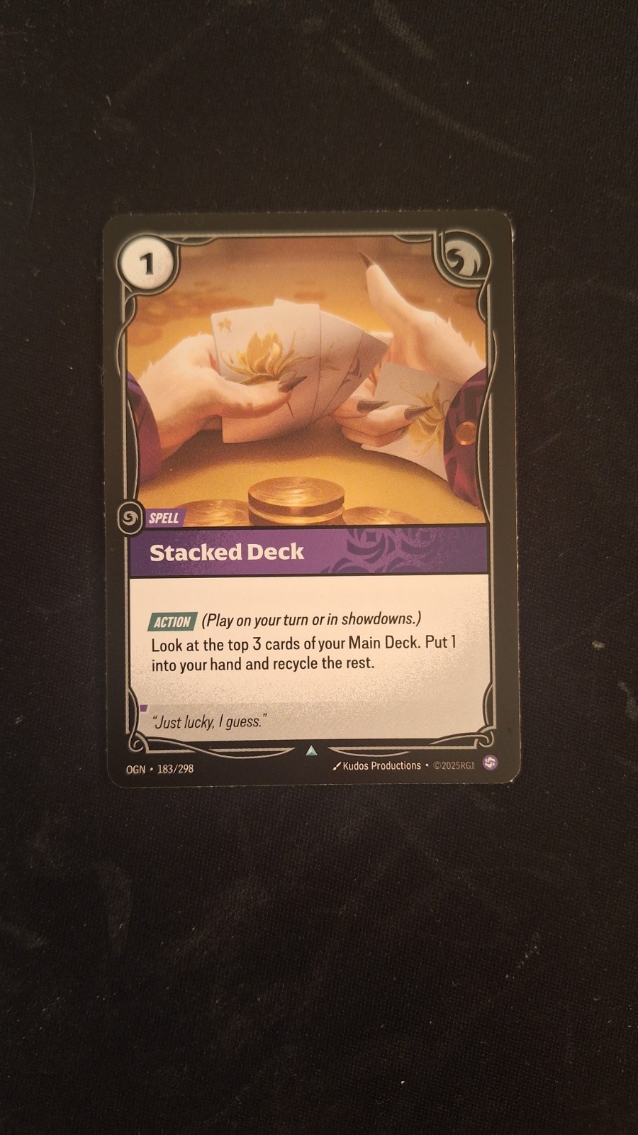 Stacked Deck 183/298 Riftbound Origins English (NM) Nonfoil
