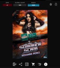 DIGITAL Topps WWE Slam 25 - SUMMERSLAM Orange - ROXANNE PEREZ