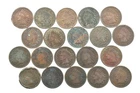 Lot 20 1800's 1890-1899 Indian Head Penny Cents US Coin Collection 2/5 Roll *359