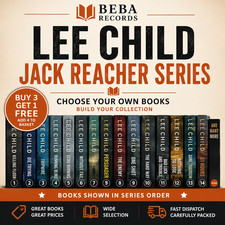 Lee Child Jack Reacher Book Bundle Pick Your Own Series Buy 3 Get 1 Free