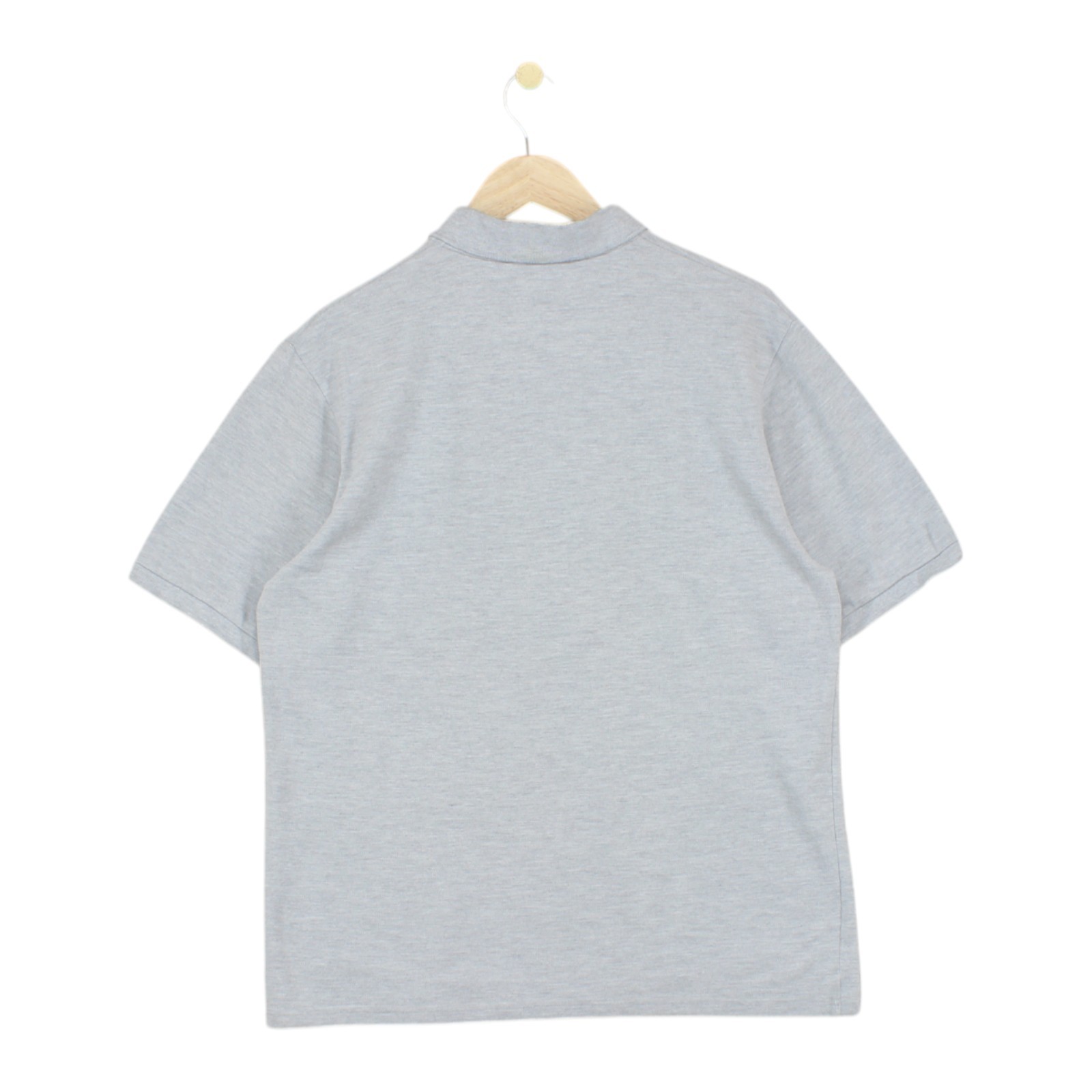 Polo uomo Yves Saint Laurent taglia L grigia manica corta cotone anni 90