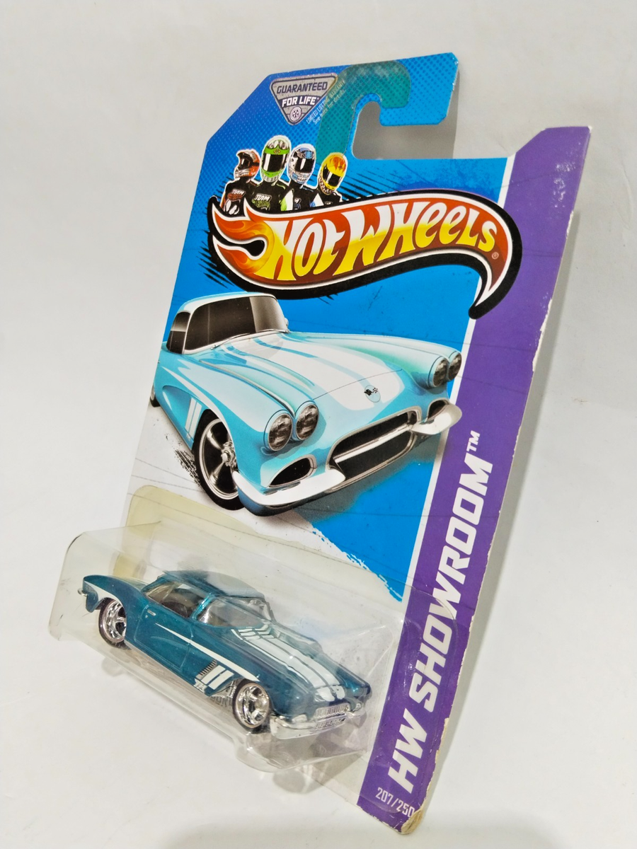 Hot Wheels 2013 Super Treasure Hunt '62 Corvette Damage Card