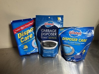 Lot Of 3! Garbage Disposer Cleaner and Odor Eliminator, Lemon- 4 Each