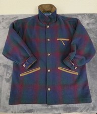 Pendleton Coat Men XL Vintage Virgin Wool Plaid Cruiser Field Jacket Vintage USA