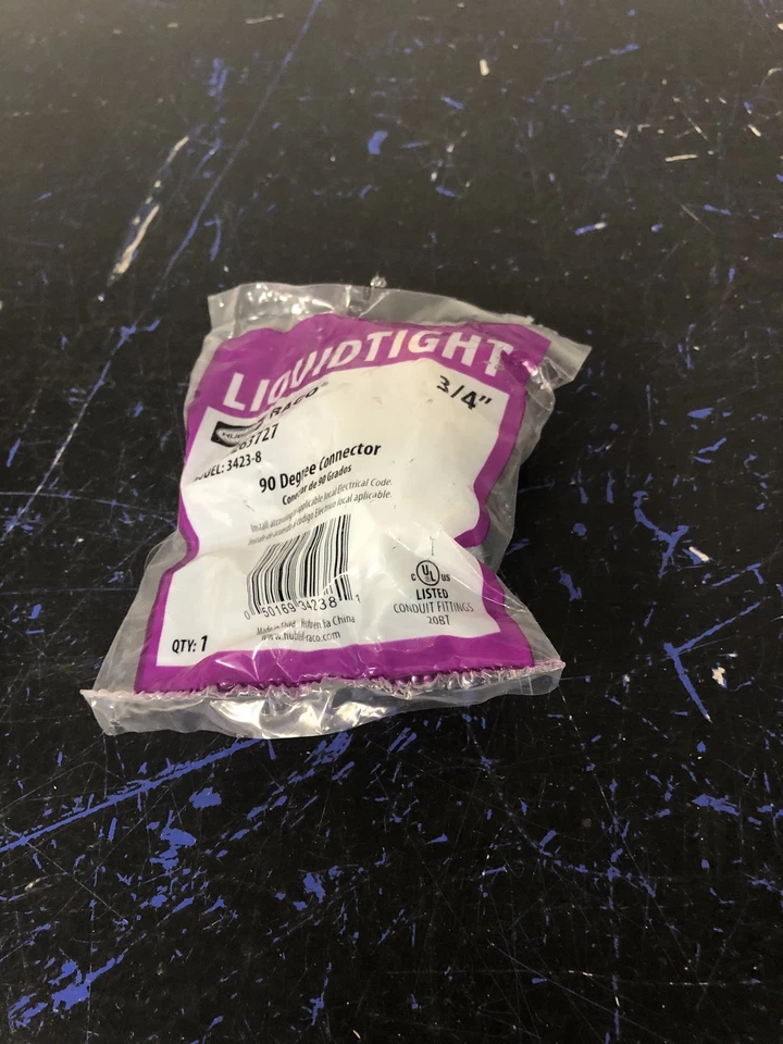 Codo de hierro/acero maleable de 3/4" para conducto tipo B - 10 piezas Foto 2 de 3