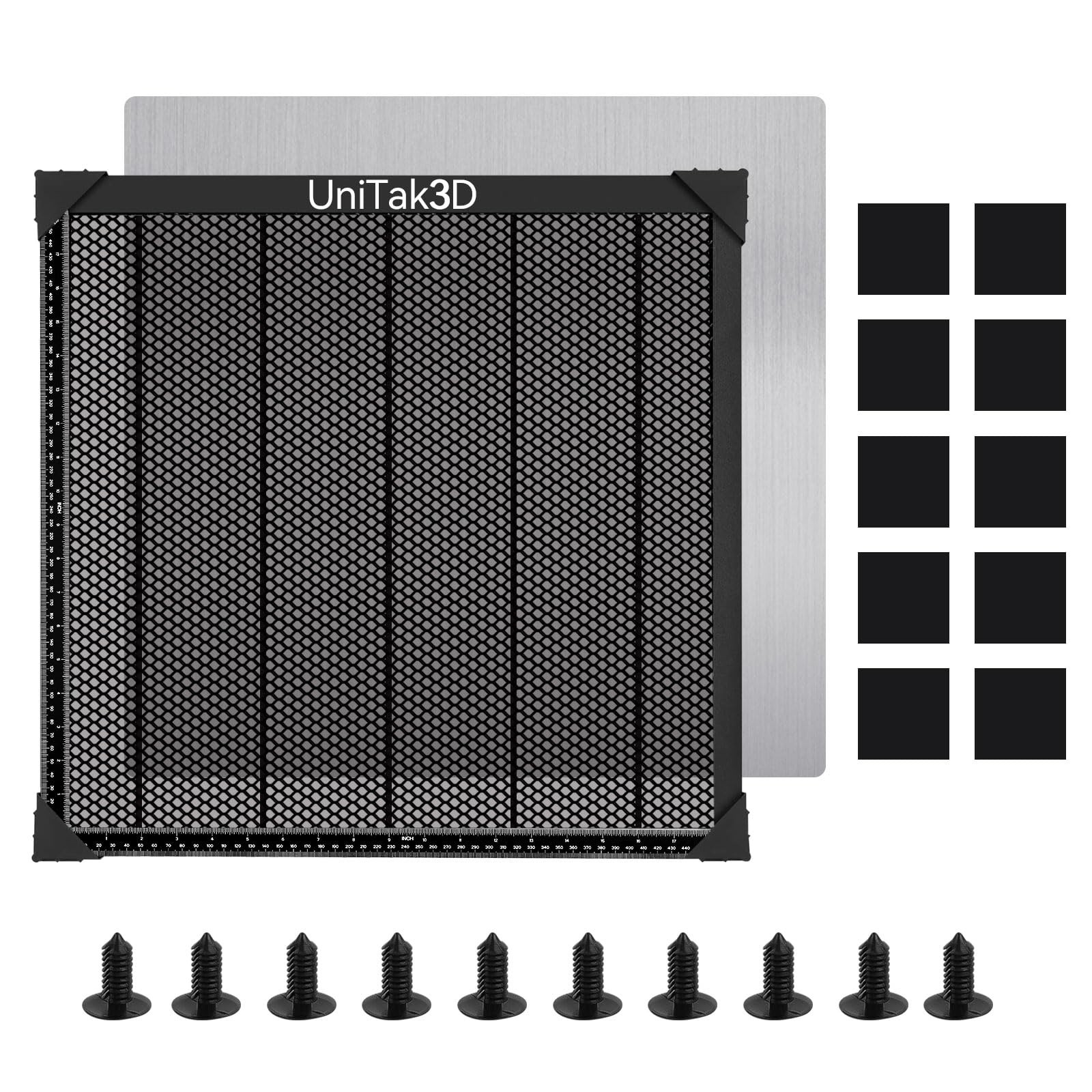 Piano Lavoro Laser Honeycomb 500x500 UniTak3D | Qualità/Prezzo Top