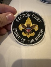 OA Section Chief Position Patch Boy Scout Bsa...