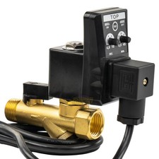 Compresor Automático Electrónico Temporizador Electrónico Tanque de Aire Agua Humedad Drenaje Válvula Temporizador
