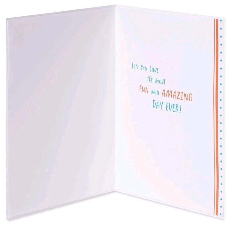 Papyrus Birthday Card Hedgehog 🦔 With Guitar 🎸