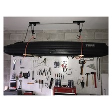 Car Roofbox Storage Garage Ceiling Storage Pulley Hoist 30KG