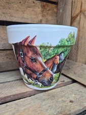 Horse Plant Pot, 15cm Planter