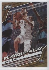 2020-21 Panini Player of the Day Foil Lonzo Ball #32 1c1