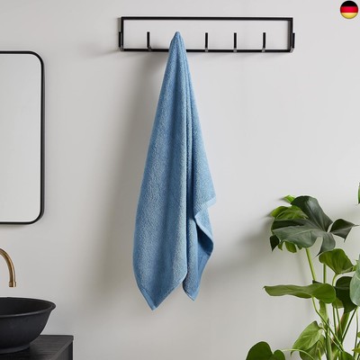 Catherine Lansfield Schnell trocknendes Baumwoll-Handtuch, Blau