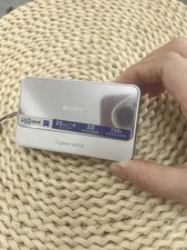 SONY DSC-T110 Camera Silver Cyber Shot English system University Gift Good Work