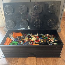 Black 2x4 Lego Brick Storage