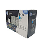 HP Genuine 642A Cyan Toner Print Cartridge CB401A OEM Original Laserjet CP 4005