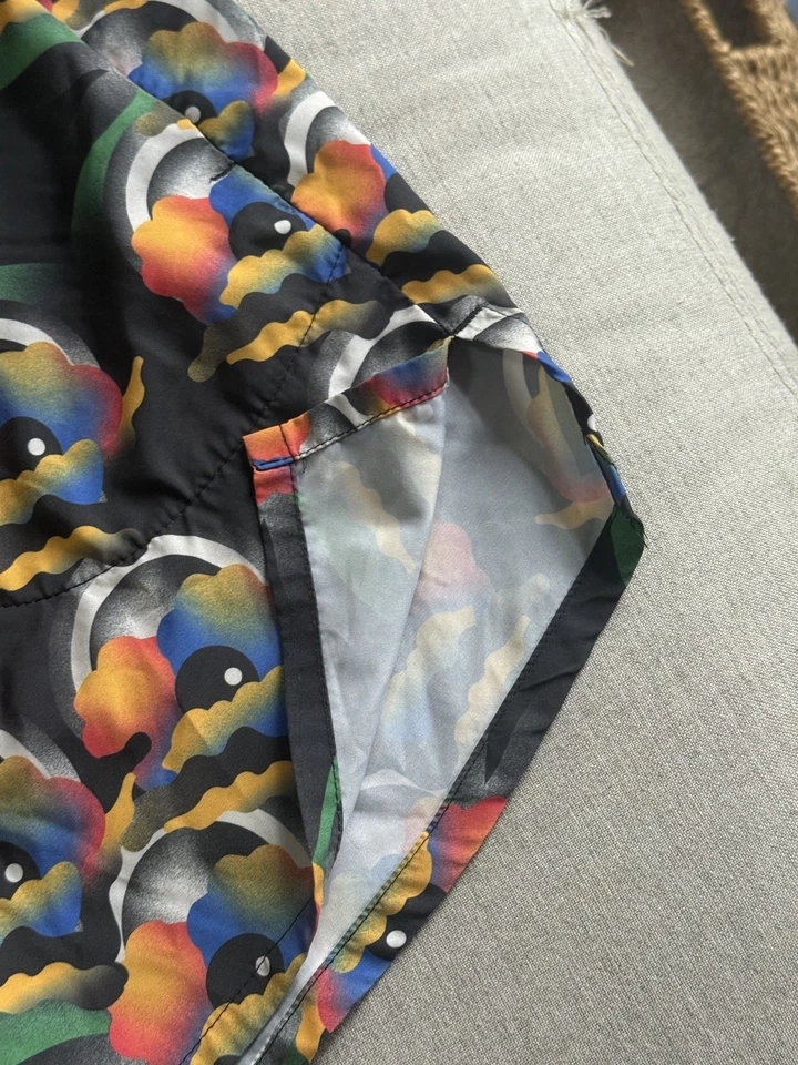 Nike AIR Dri-FIT Shorts Medium All Ways Jordan Moss Floral Graphic Running MENS - Image 4 of 4