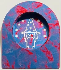 Extremely Rare Bettinardi Wizard Blue with Red Splatter Milled Putting Cup