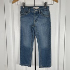 Levi s Performance 511 Slim Jeans Boys Size 4 Blue Straight Leg Adjustable Waist