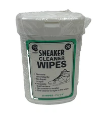 Cadie Twin Pack Wipes,Sneaker Cleaner 20 Wipes,Instant Shoe Shine 30 Wipes 1Pack