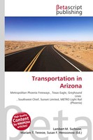 Transportation In Arizona Lambert M. Surhone (U. A.) Taschenbuch Englisch 2026