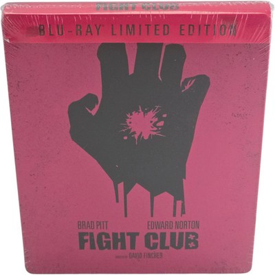 Fight Club 1999 Blu-ray SteelBook Brad Pitt,Edward Norton Limited Edition B[-18]