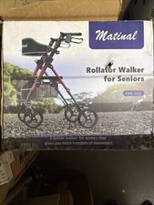 Silver Walkers for Seniors Rollator Walker with Seat Walkers for Seniors seat