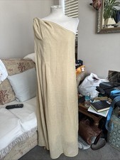 X.L.Y.S. Beautiful Over Shoulder Prom Cocktail Dress Size L BNWT Caramel