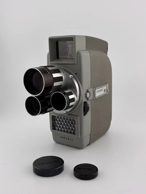 Sekonic 8 Vintage 8mm Filmkamera Resonar-T Objektiv Japan Retro Kamera - Bild 1 von 4