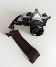 Pentax ME Super 35m Film Camera with 50 mm lens Kit No 37614578 Not Tested