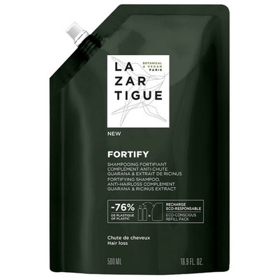 Lazartigue Fortify Stärkendes Shampoo Ergänzung Anti-Fall Öko-Recharge 500 ml is