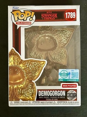 Funko Pop! Stranger Things Demogorgon Gold 1789 Vinyl Figur Limited Edition Neu