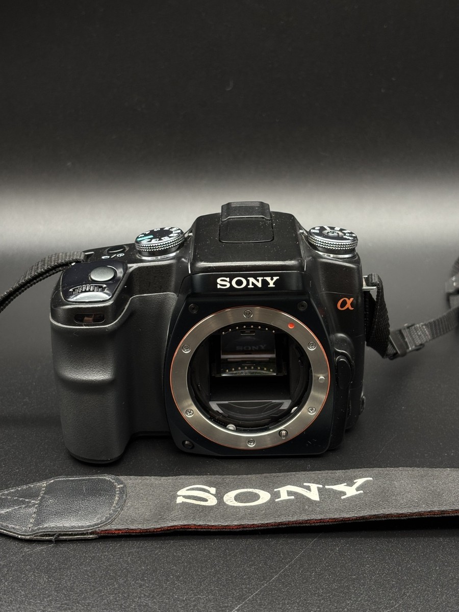 Buy Sony Alpha a100 10.2MP Digital SLR Camera - Black (Body Only