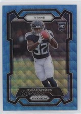 2023 Panini Prizm Rookies Blue Wave Prizm 59/199 Tyjae Spears #396 1t5