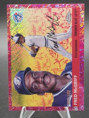 2025 Platinum Anniversary #455 Fred Mcgriff Pink Shimmer 67/100