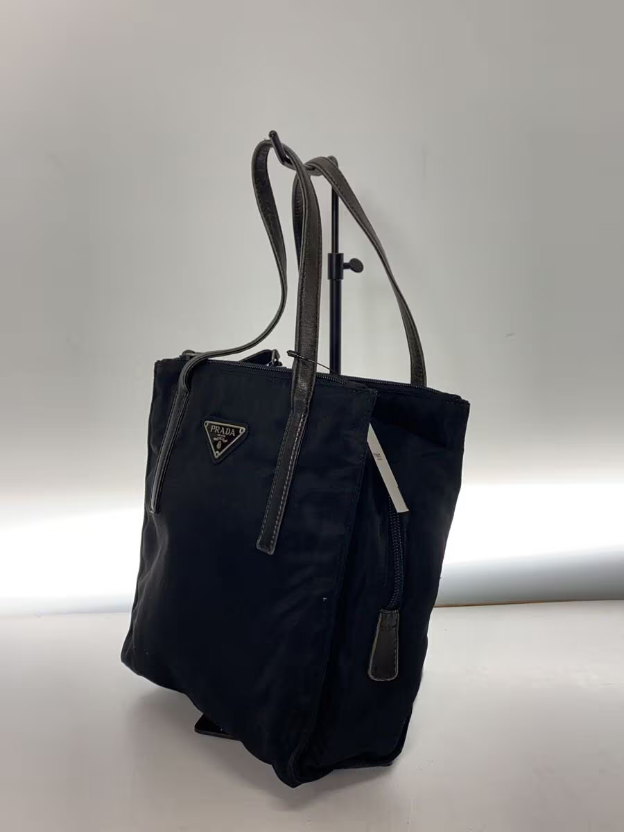 PRADA Tote Bag Nylon Black thumbnail 2