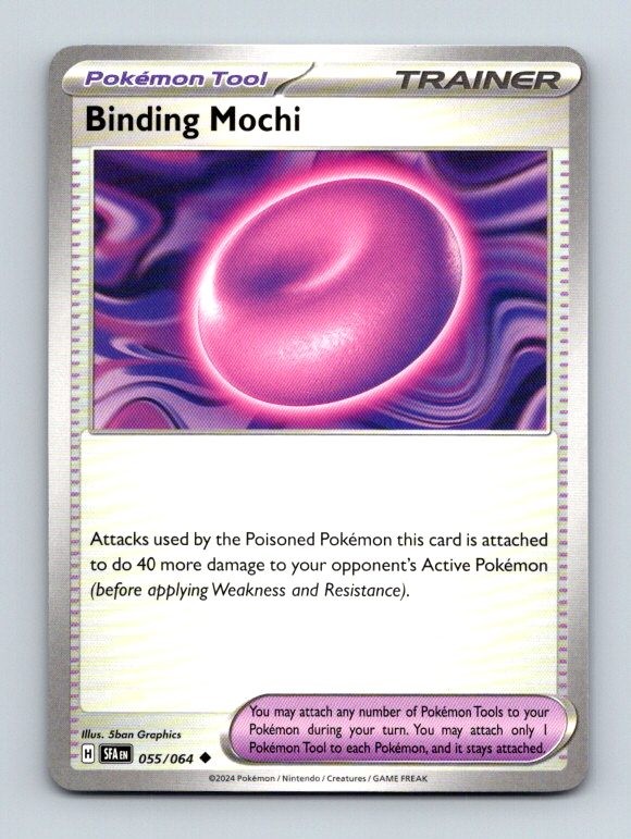 Binding Mochi 055/064 Uncommon SV: Shrouded Fable Pokemon Near Mint