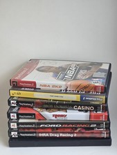 Tested PS2 Lot of 8 Video Games NBA Tony Hawk 3  Ford Drag Racing 2 Corvette 