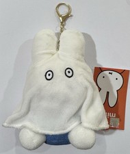 Miffy Ghost Plush Key  Bag Charm / New