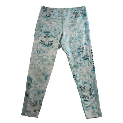 Peloton Plus 2X Legging SP 122 Diamond Tie Dye High Rise Pocket Watercolor READ
