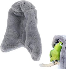 CONGGUAN Parrot Cozy Corner Warm Corner Nest Fleece Bird Blanket Cozy Bird Bed 