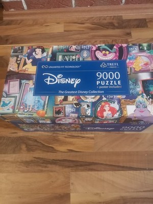 Disney Puzzle 9000 mit Poster - Greatest Disney Collection