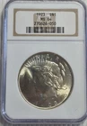 1923 P Peace Silver Dollar. NGC MS64. Video A0487.
