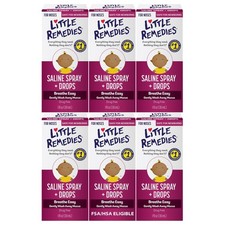 Little Remedies Saline Spray and Drops Safe for Newborns 1 Fl Oz Pack of...