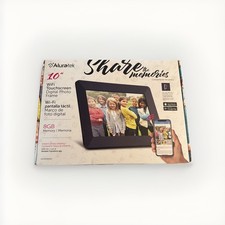 Aluratek 10  Inch WiFi Touchscreen Digital Photo Frame - 8GB Memory