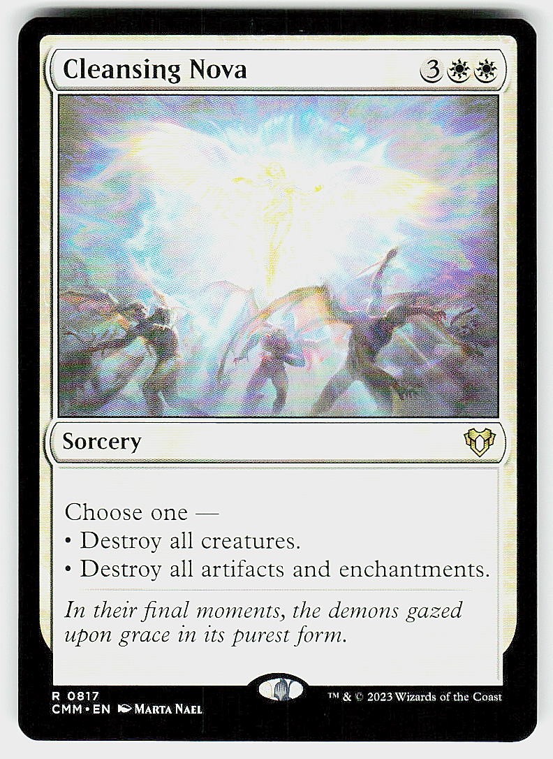 Cleansing Nova Commander Masters 817 NM