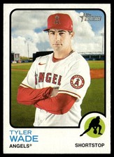 2022 Topps Heritage Tyler Wade Los Angeles Angels #351